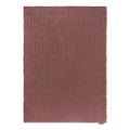 Brink & Campman Lace Tri-colour Thy Outdoor Rug featuring dotted geometric pattern in pink, magenta, grey on heather grey background, machine-made polypropylene