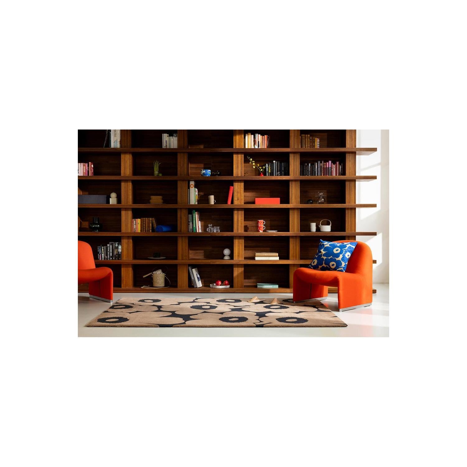 Marimekko Unikko Beige Designer Rug