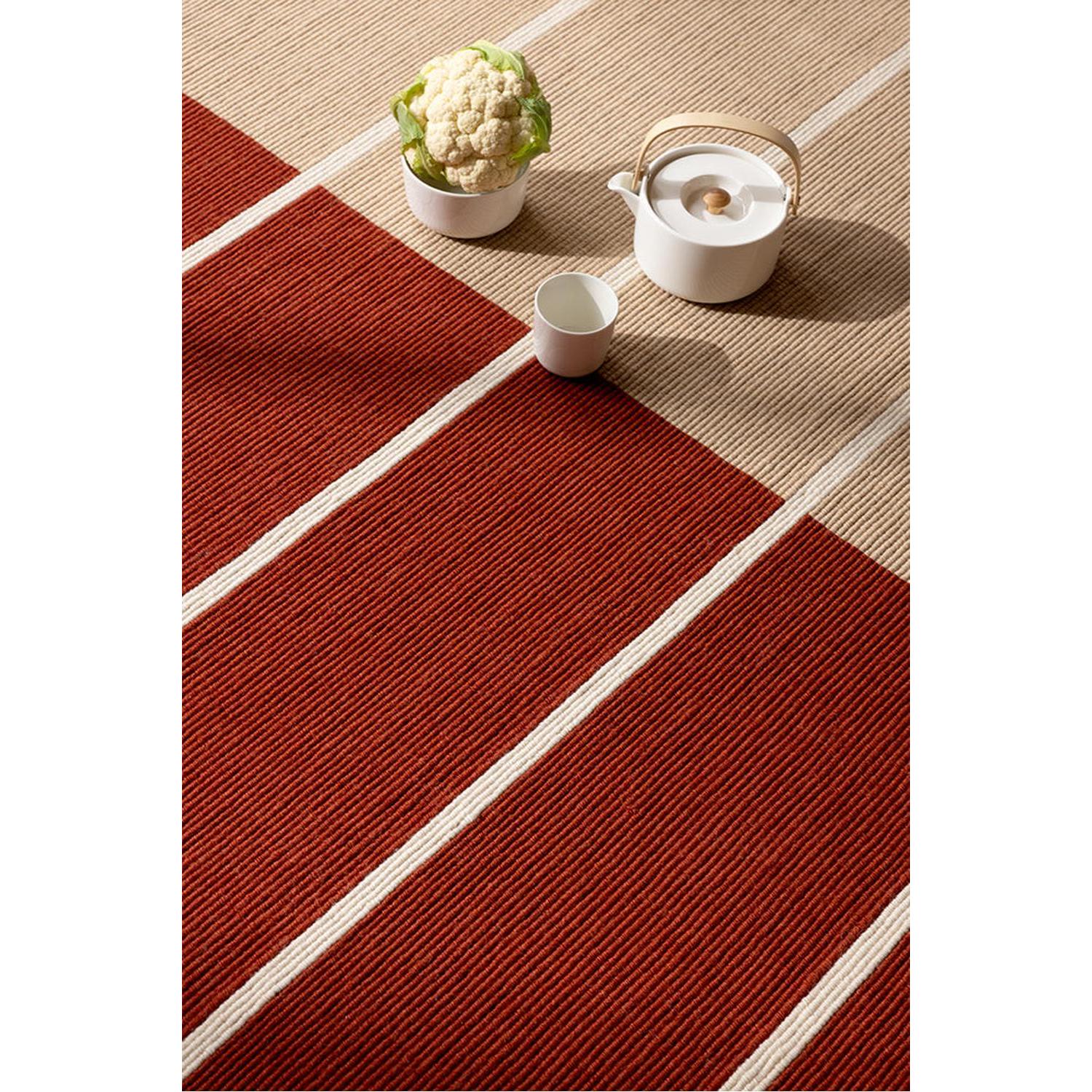 Marimekko Tiibet Burnt Orange Designer Rug