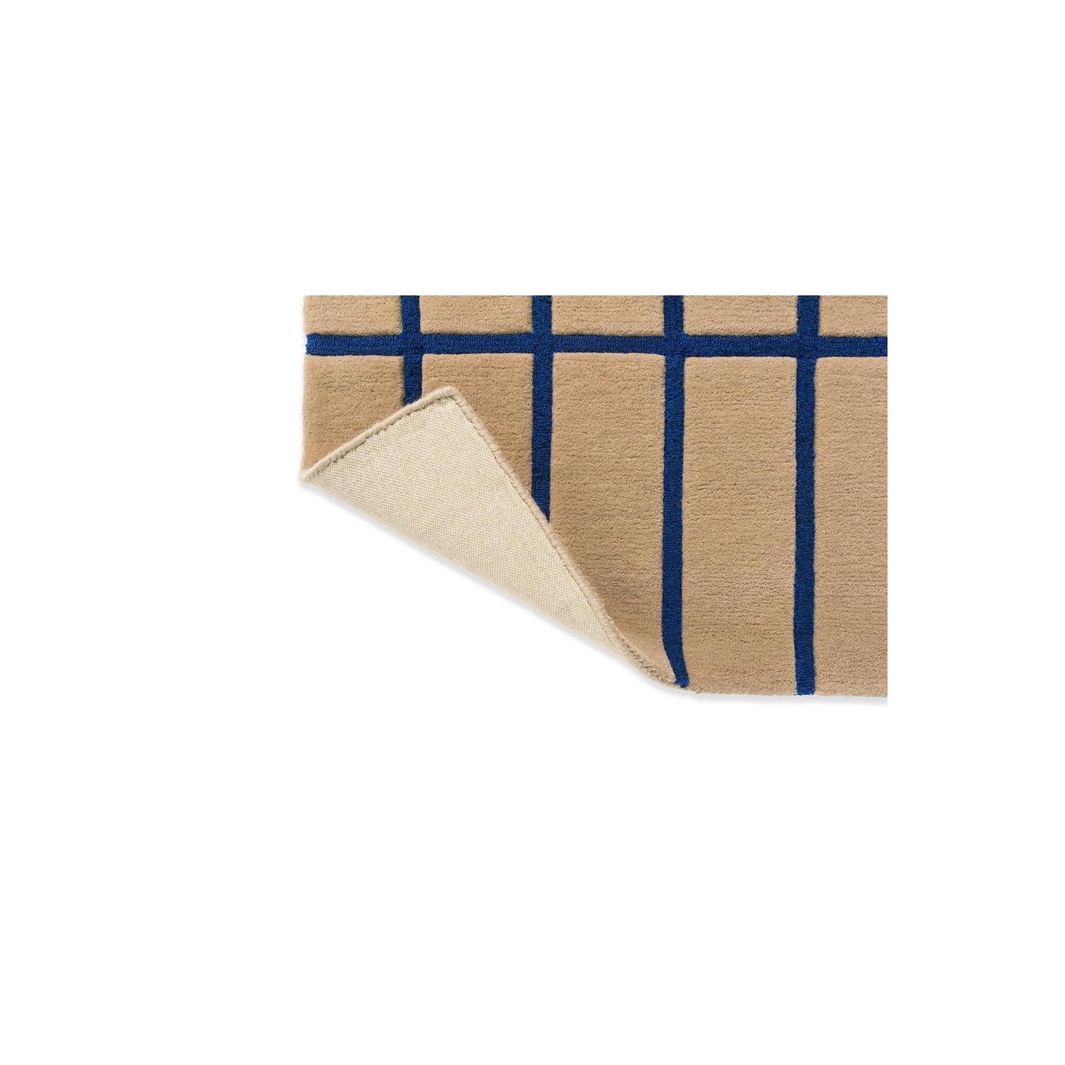 Marimekko Tiiliskivi Bright Blue Designer Rug