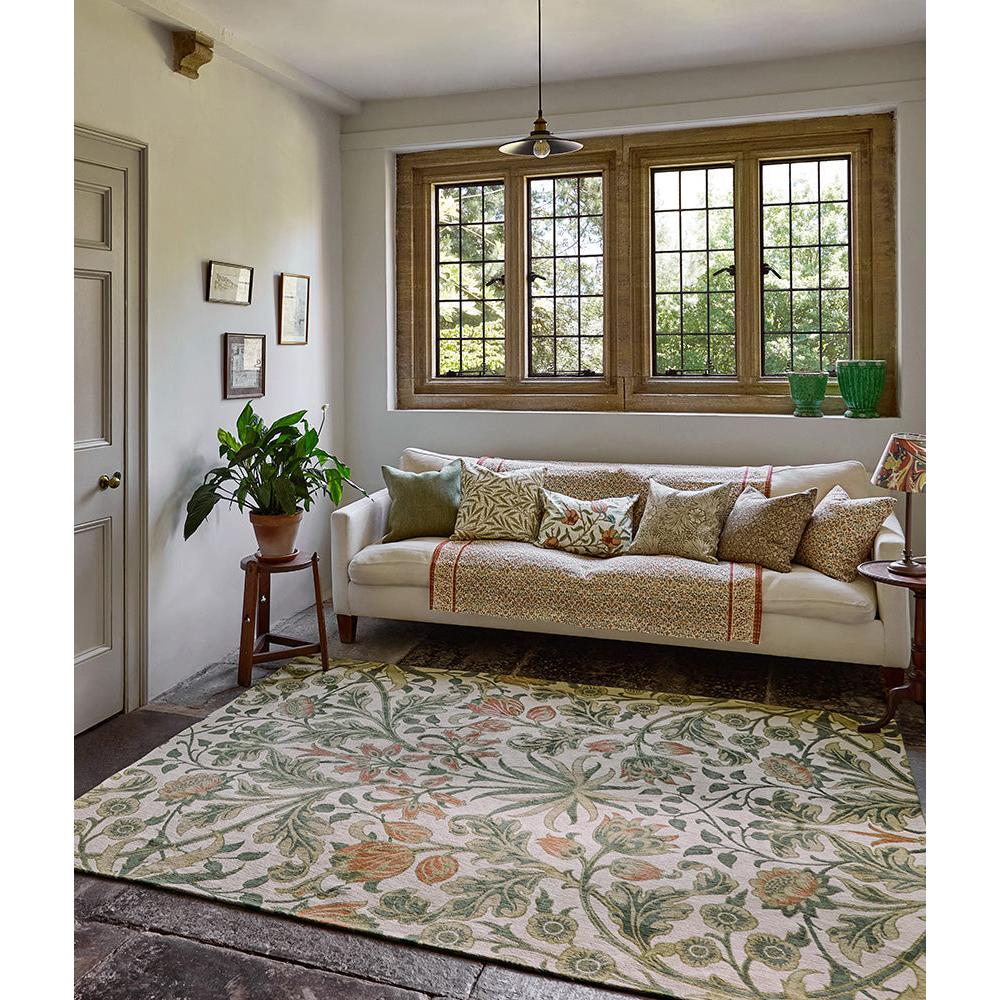 Morris & Co Hyacinth Natural Designer Rug