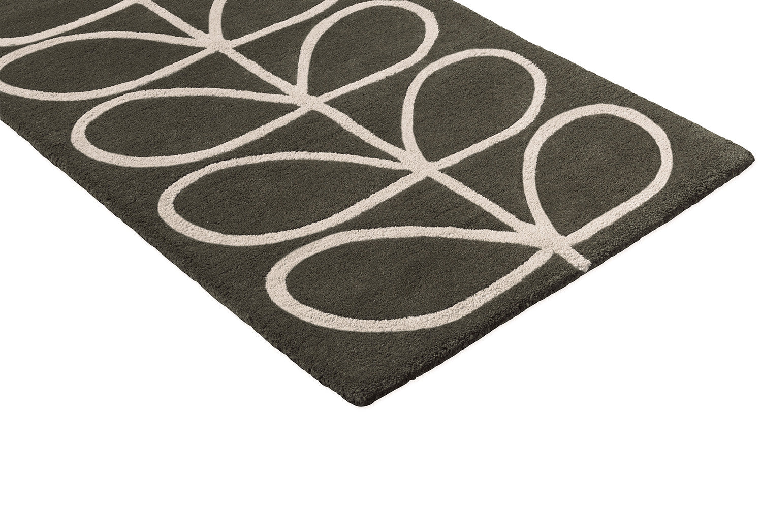 Orla Kiely Linear Stem Slate  Runner Rug