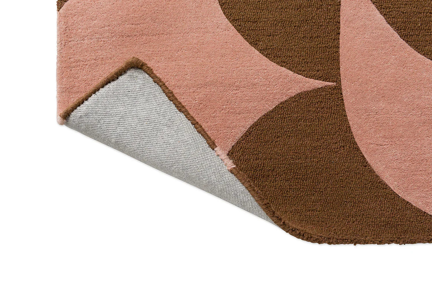 Orla Kiely Prism Flower Pink Rug featuring