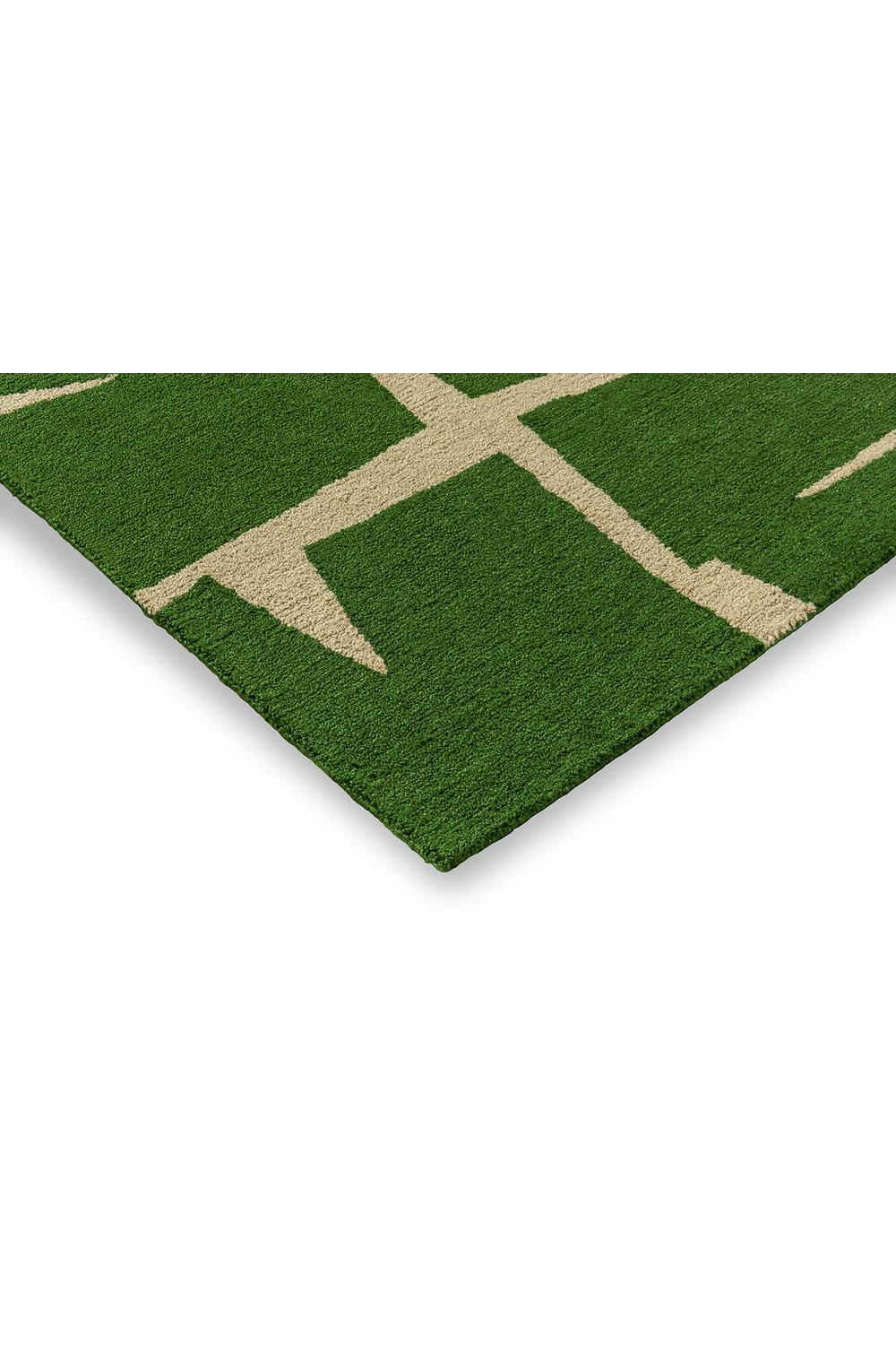 Scion Moqui Green Designer Outdoor Rug