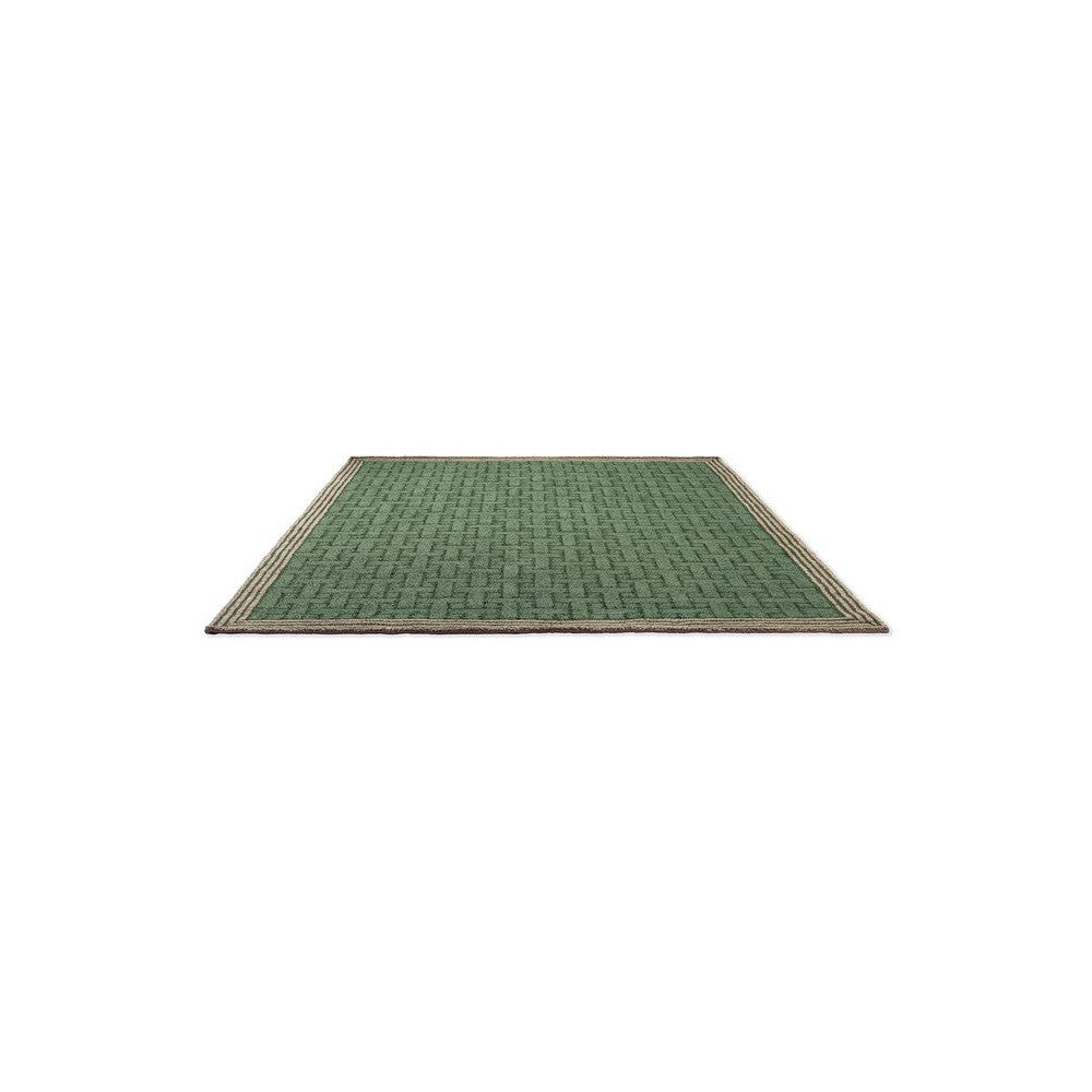 Ted Baker T Monogram Jade Green Outdoor Designer Rug