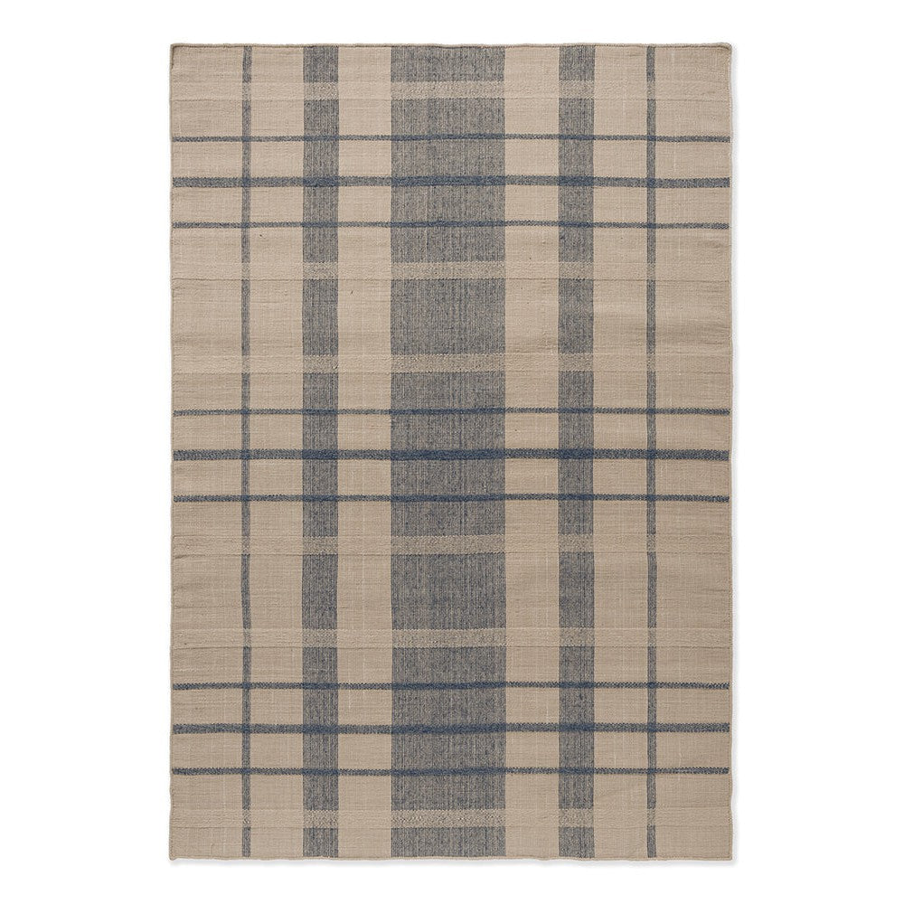 Brink & Campman Zona Denim Check Outdoor Designer Rug