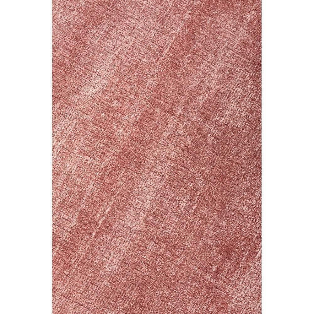 Joy Blush Rug featuring modern textured pattern in blush pink and dusty rose on soft pink background, hand-tufted wool