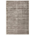 Joy Grey Rug featuring tonal gradient pattern in charcoal grey, dove grey and taupe on white background, hand-tufted wool