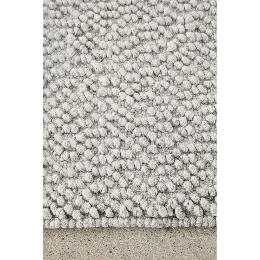 Boucle Grey Rug