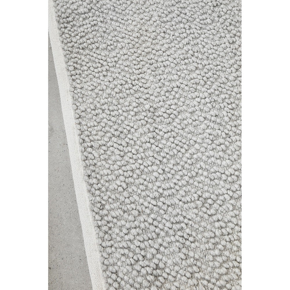 Boucle Grey Rug