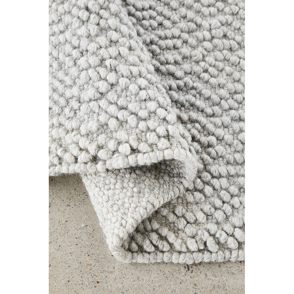 Boucle Grey Rug