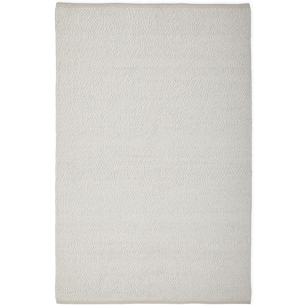 Boucle White Rug