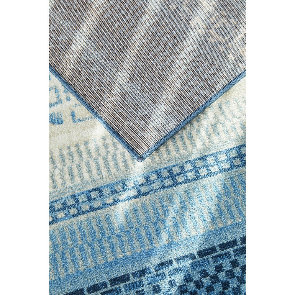 Calypso Collection Blue Rug