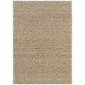 Conscious Loom Embrace Beige Rug featuring textured beige, taupe and cream on white background, loom-woven natural fibre