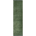 Conscious Loom Kinship Forest Green Runner Rug