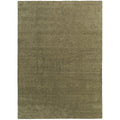 Darren Palmer Legacy Olive Rug featuring solid olive in olive green, khaki and taupe on white background, tufted wool