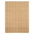 Darren Palmer Plaid Sandstone Rug featuring plaid in sandstone, beige, and cream on tan background, machine-made wool