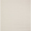 Darren Palmer Sandridge Cream Indoor/Outdoor Rug featuring striped pattern in cream, beige and taupe on cream background, machine-made