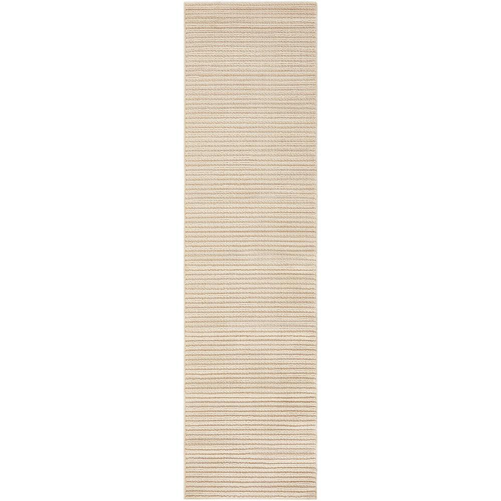 Darren Palmer Sandridge Taupe Rug with striped taupe, beige and cream on taupe background, power-loomed polypropylene