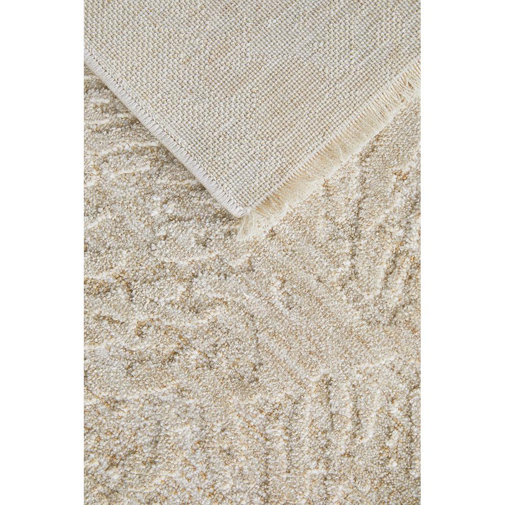 Emma Blomfield Plume Oat Rug featuring textured boucle in oat, cream and beige on white background, hand-tufted wool