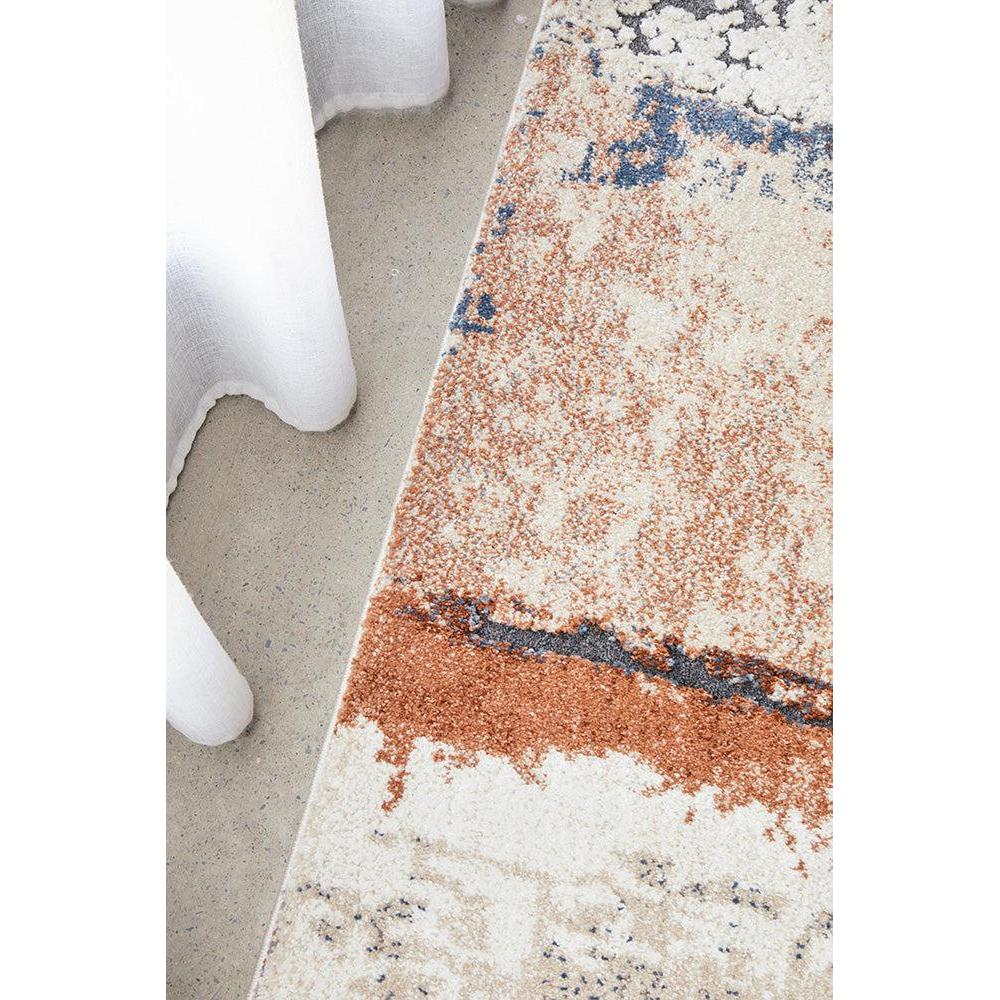 Mosaic Tan Runner Rug