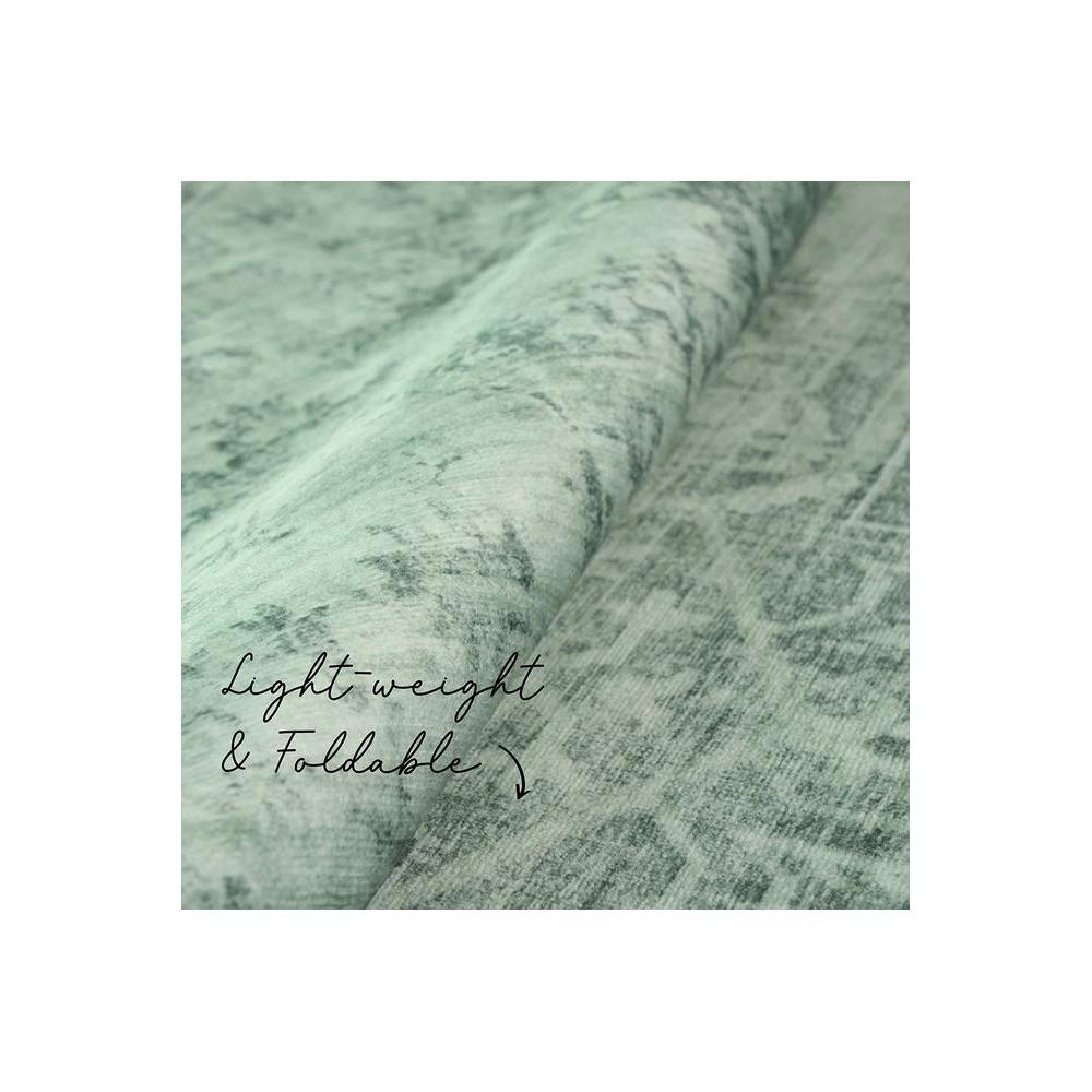 Gemstone Emerald Green Rug