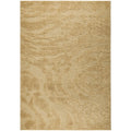 Beige textured rug with a subtle pattern