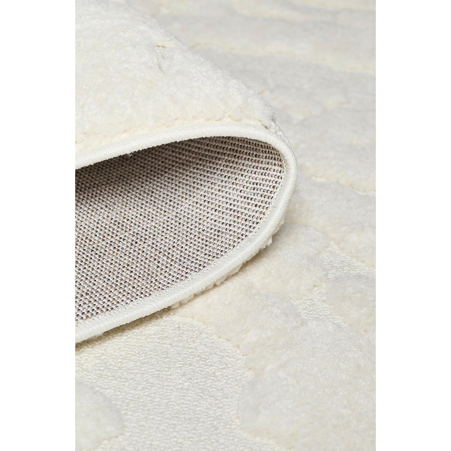 Haven Nyla White Runner Rug