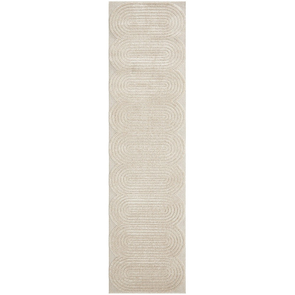 Lotus Carl Beige Runner Rug