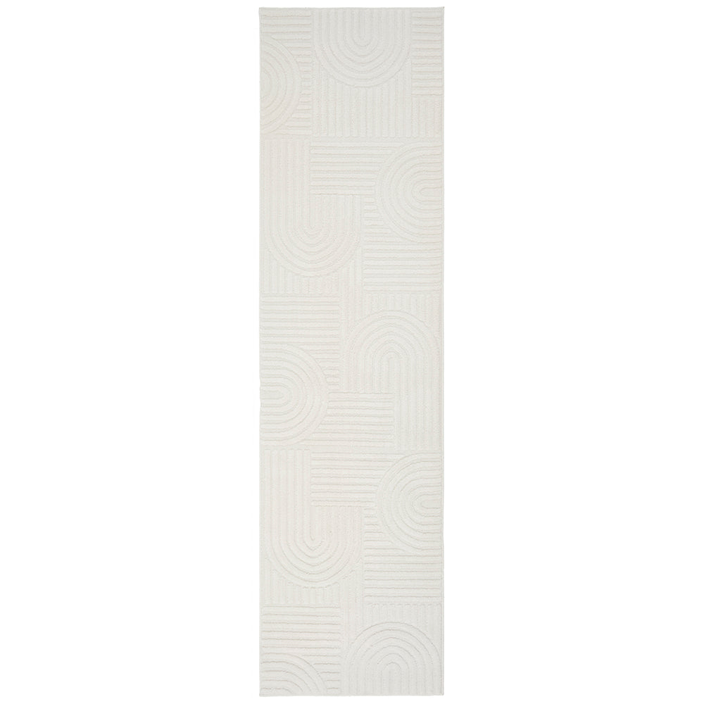 Marigold Dior White Runner Rug