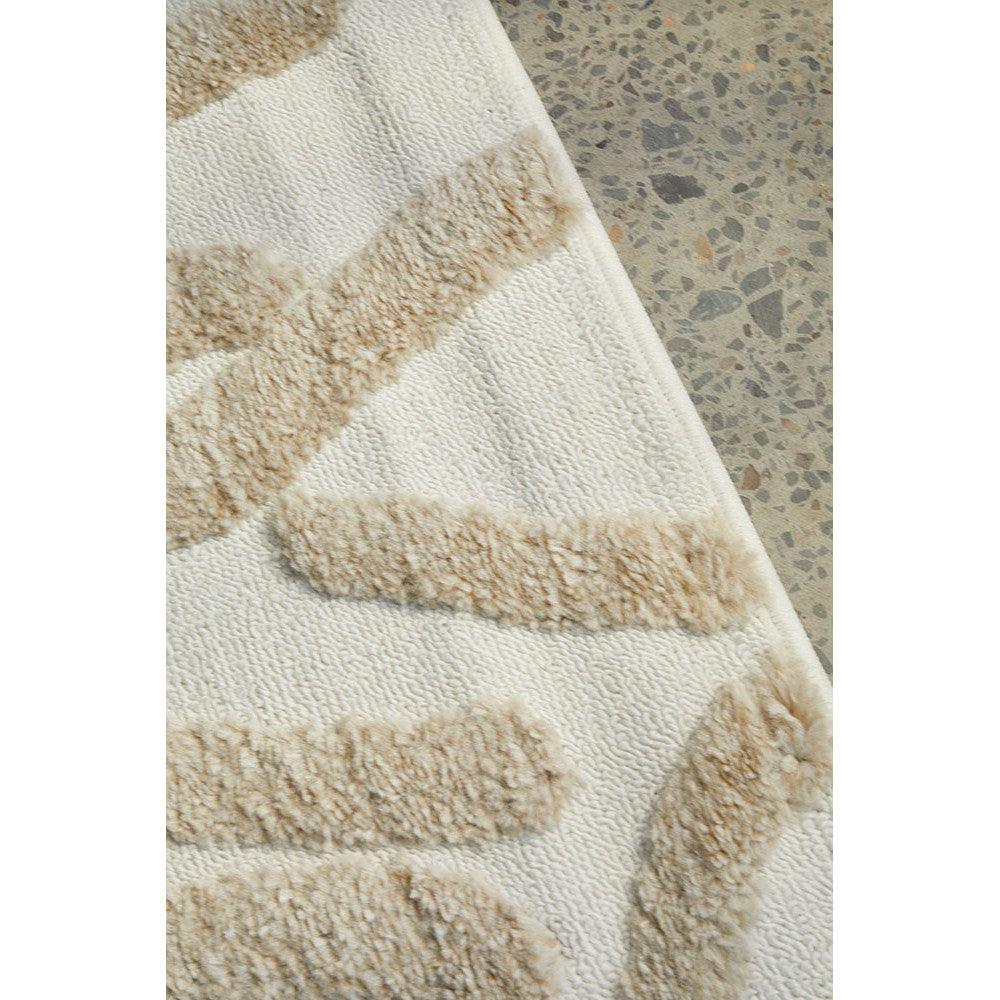 Marigold Jayla Abstract Art Beige Rug