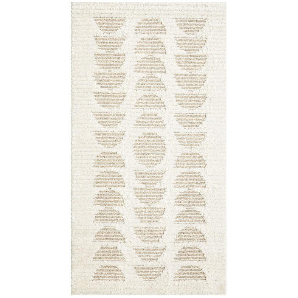 Marigold Lou Abstract Moon Beige Rug