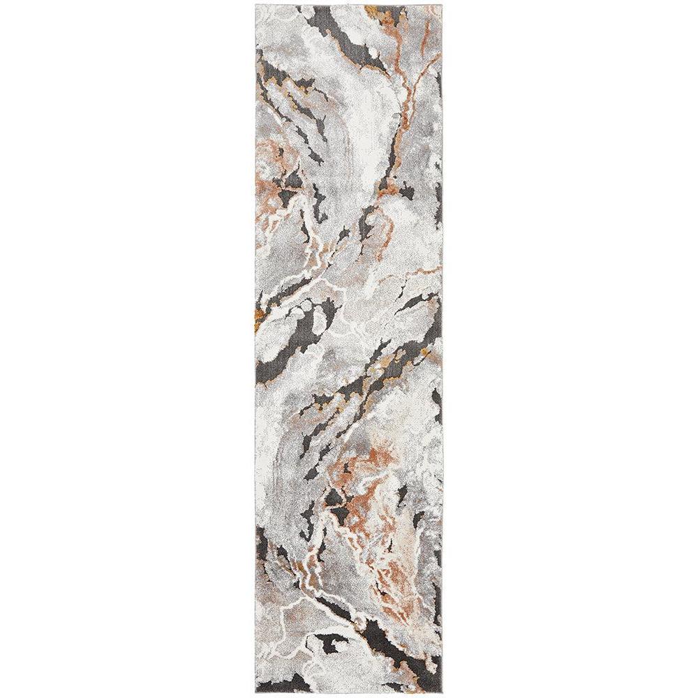 Marble-patterned tile with gray, white, and gold veins on a white background