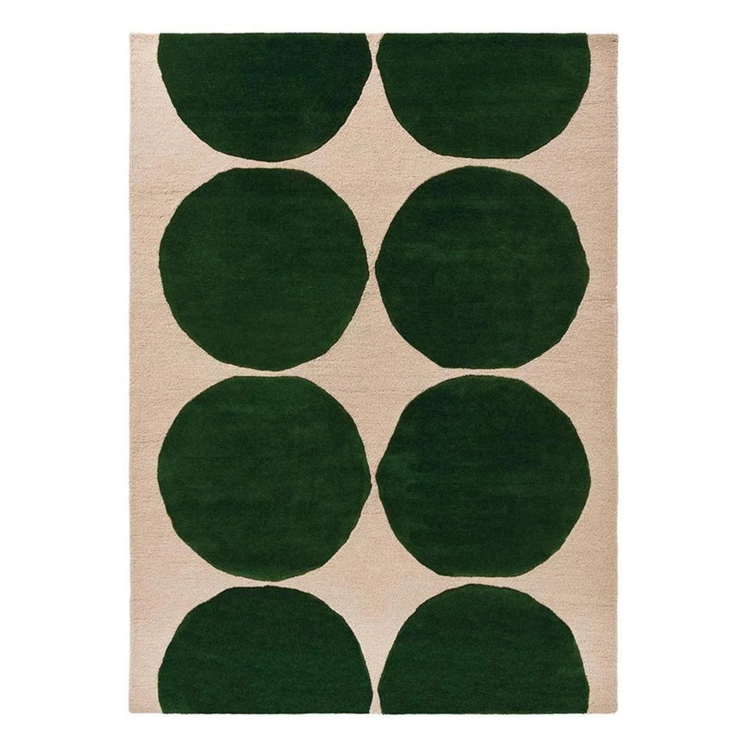 Marimekko Isot Kivet Green Designer Rug