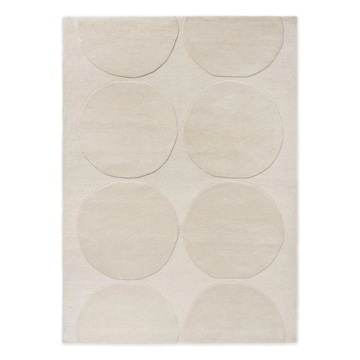 Marimekko Isot Kivet Natural White Designer Rug