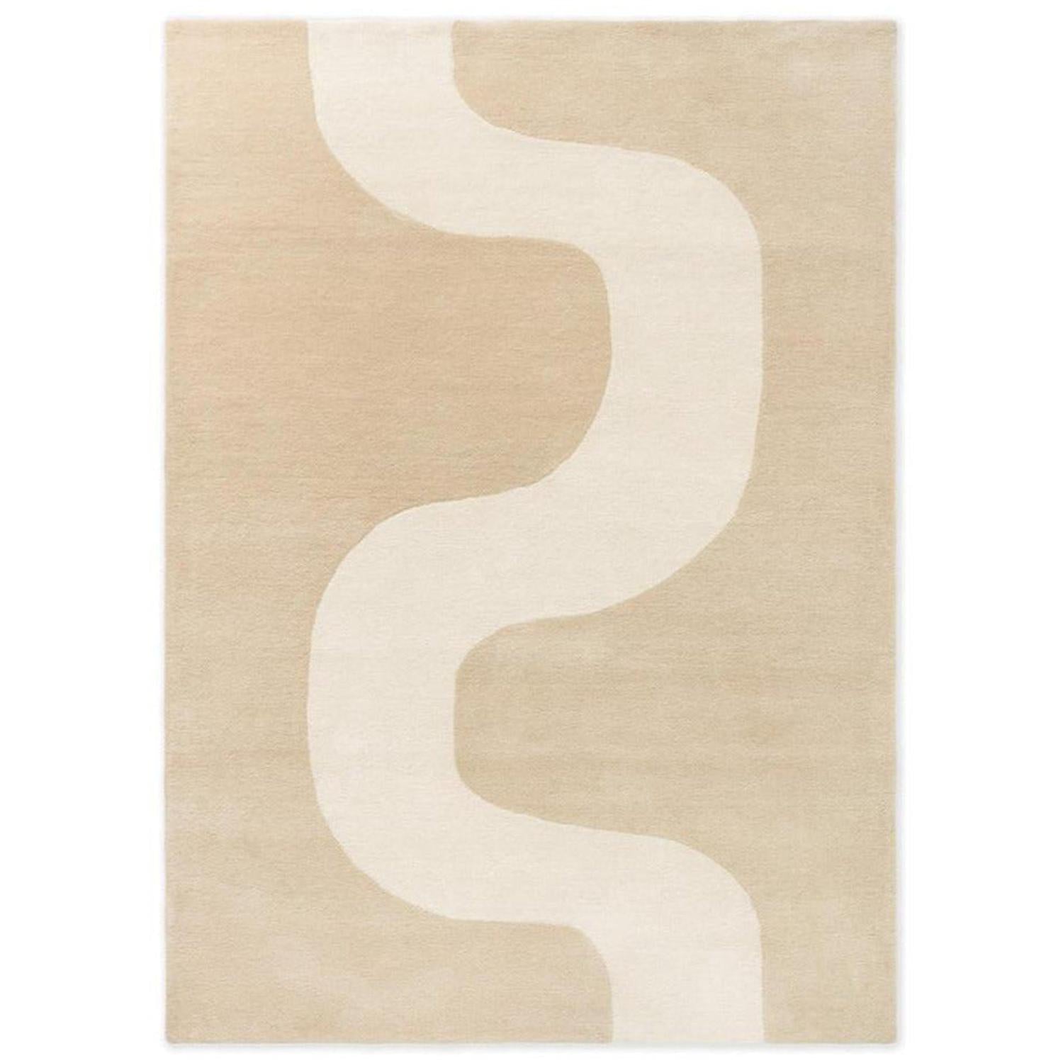Marimekko Seireeni Warm Beige Designer Rug