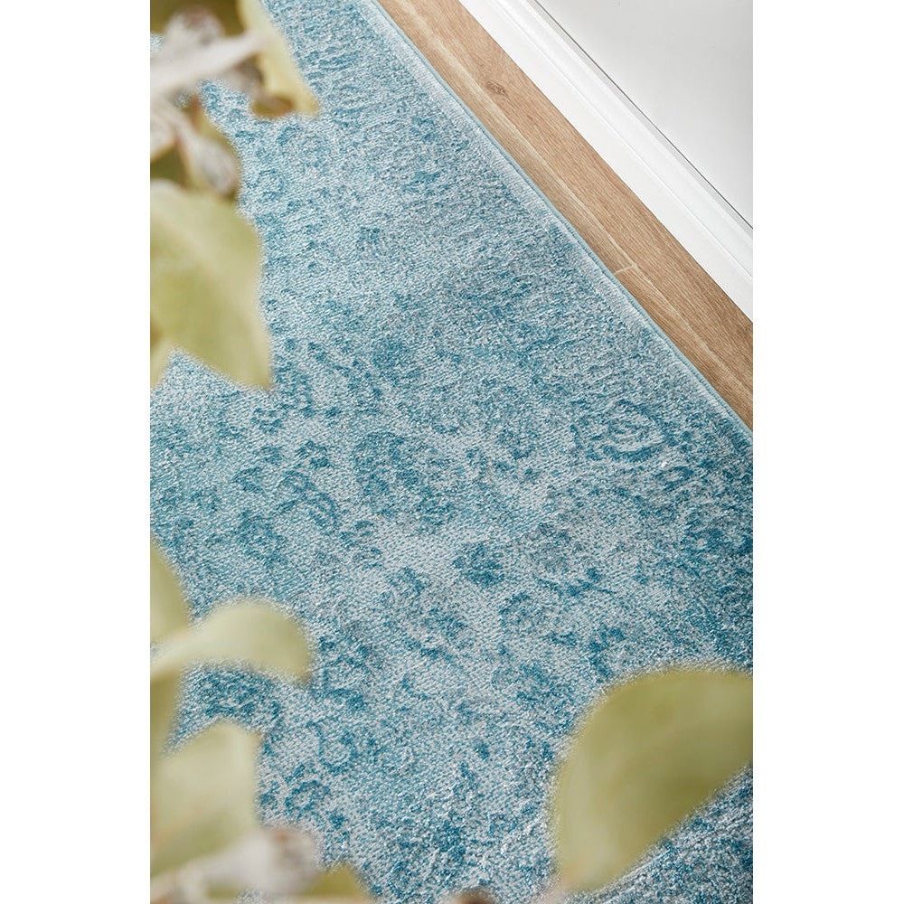 Lux Marion Blue Runner Rug