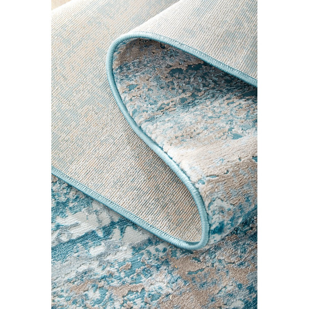 Lux Olivia Blue Runner Rug