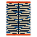 Orla Kiely Stripy Stem Azure Designer Outdoor Rug
