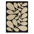 Orla Kiely Sycamore Black Designer Outdoor Rug