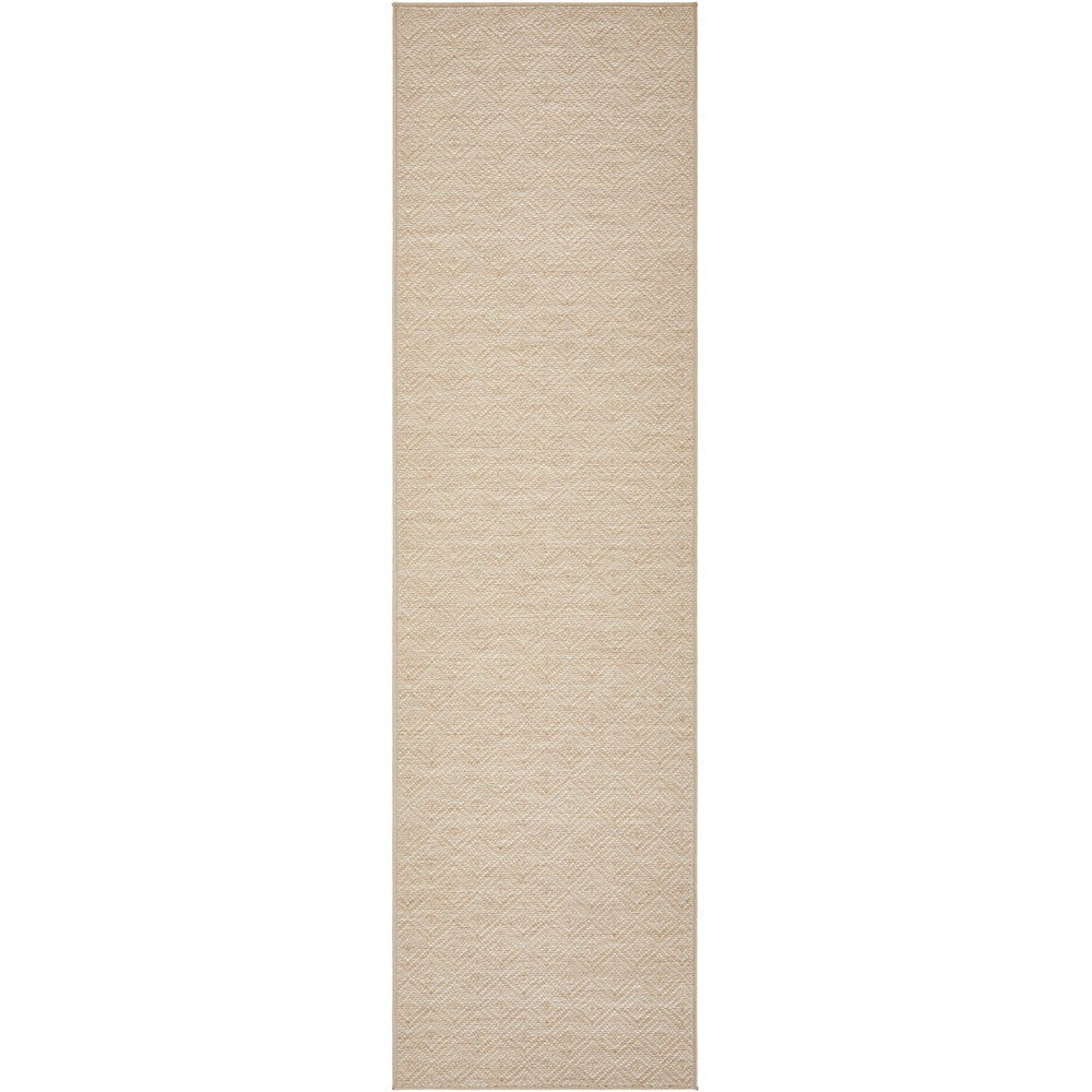 Patio Misty Natural Runner Indoor-Outdoor Rug