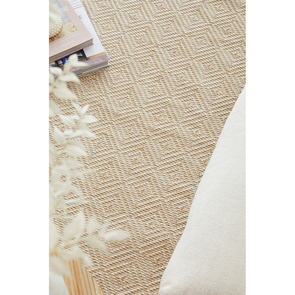 Patio Misty Natural Runner Indoor-Outdoor Rug