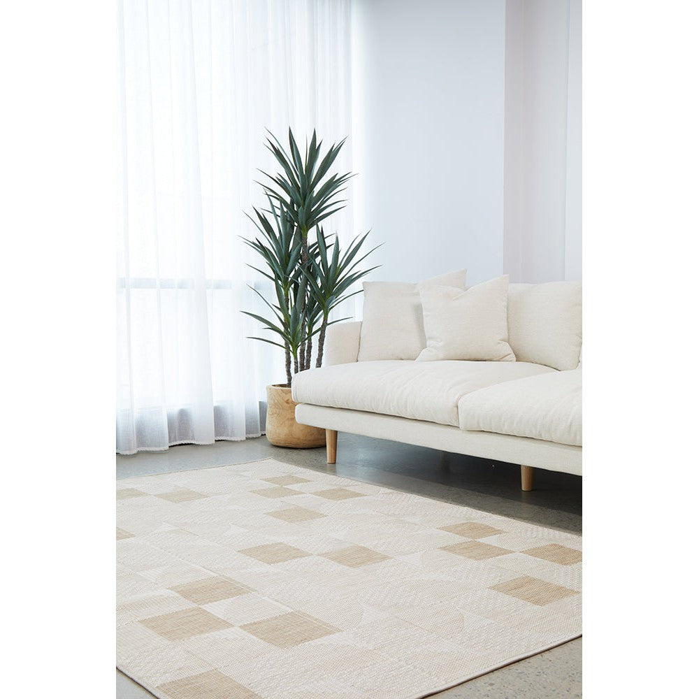 Patio Selin Natural Indoor-Outdoor Rug