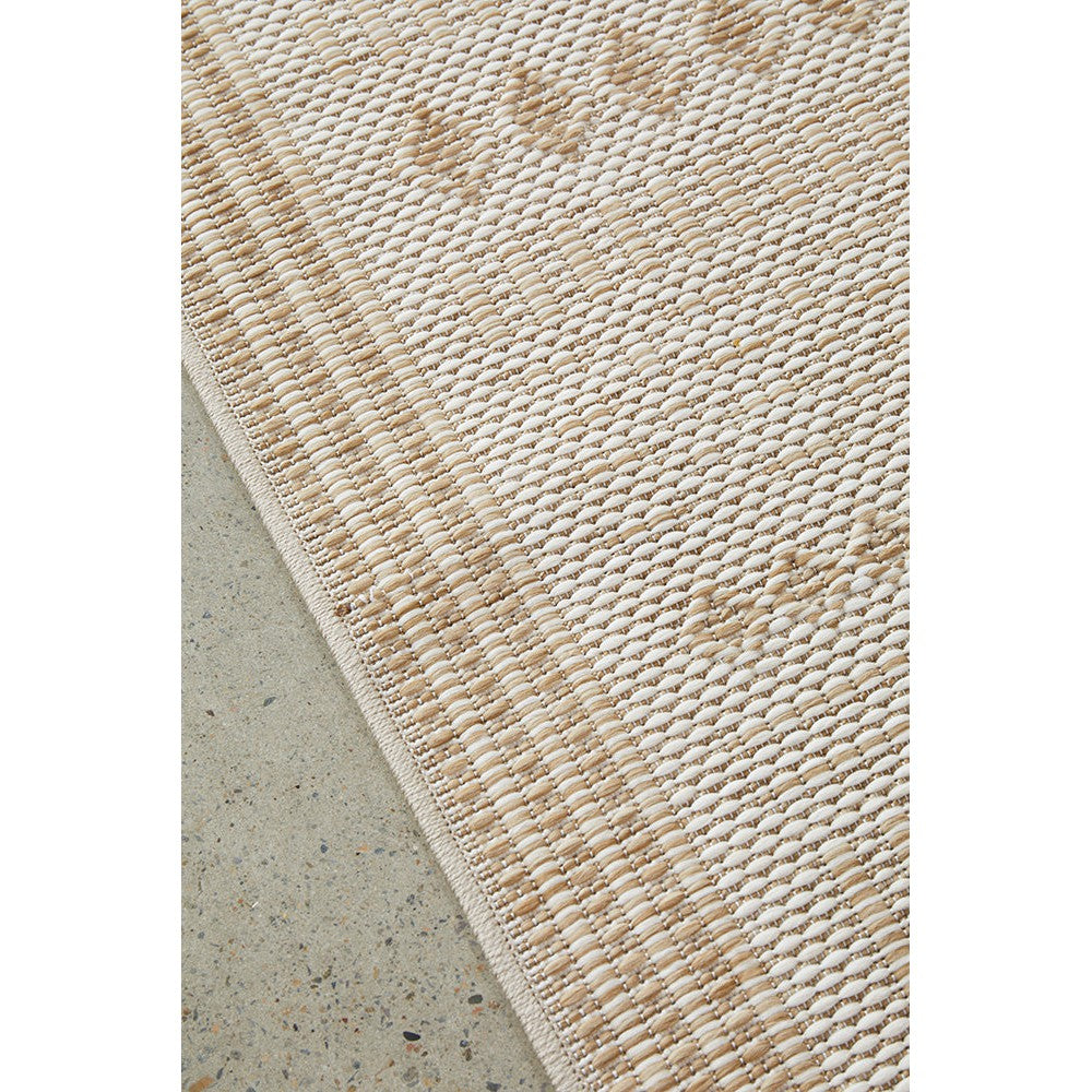 Patio Ziggy Natural Runner Indoor-Outdoor Rug