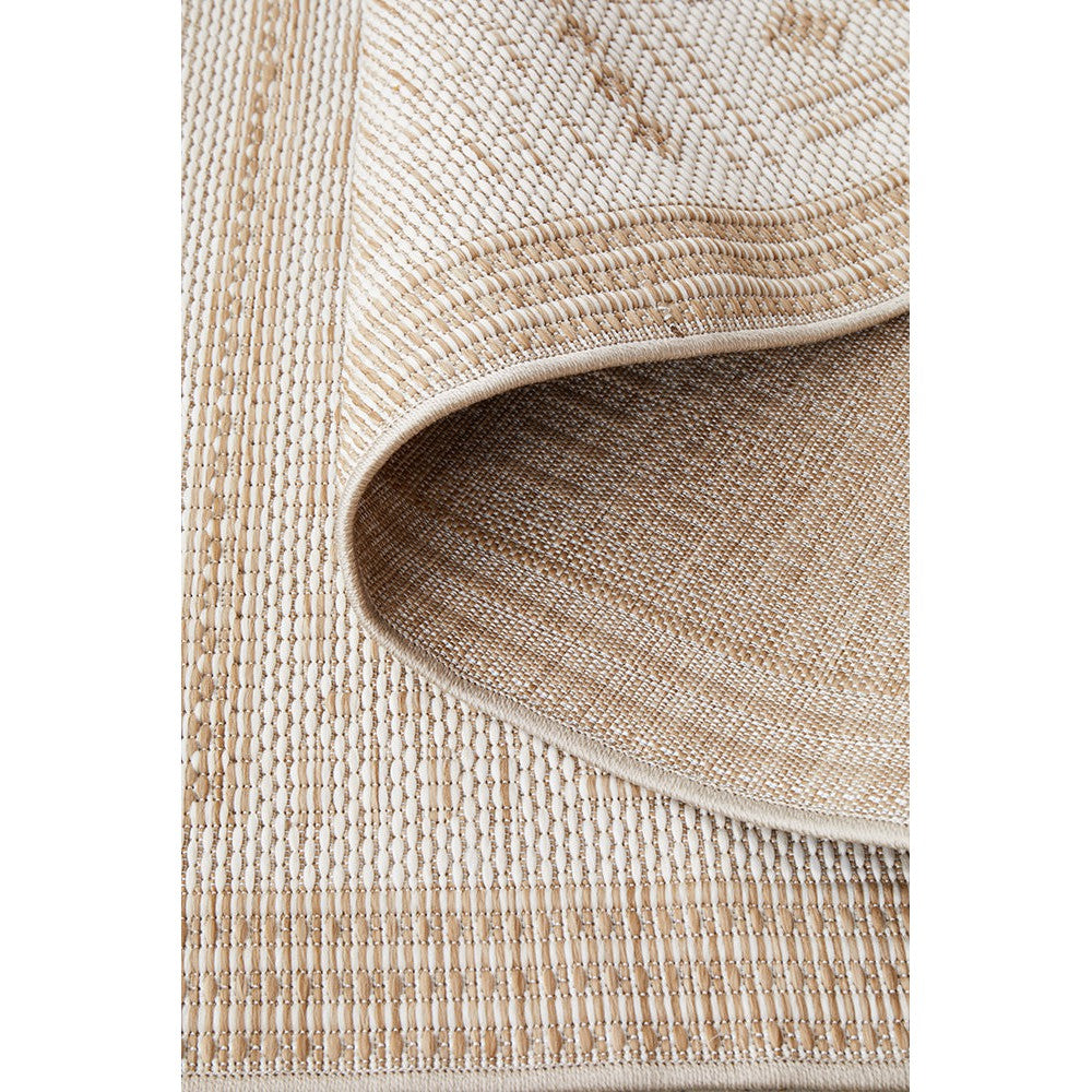 Patio Ziggy Natural Runner Indoor-Outdoor Rug