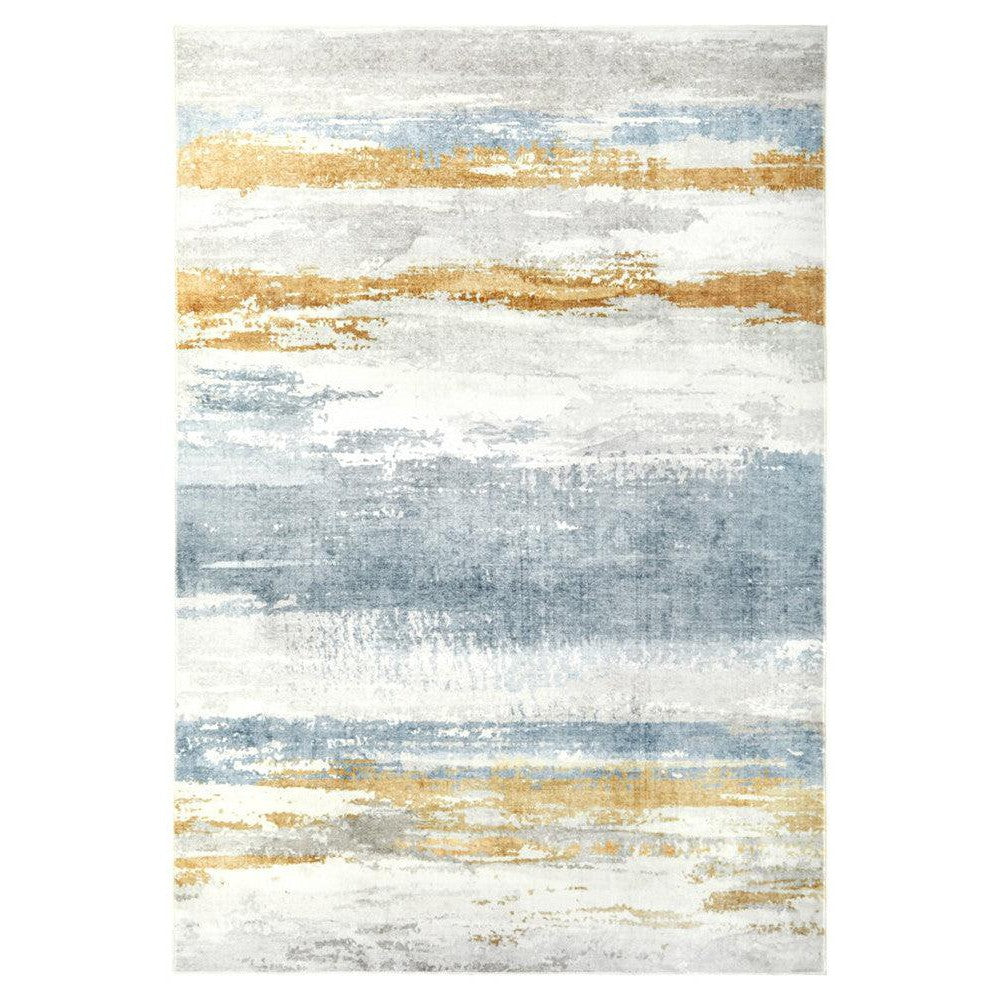 Revive Kyle Blue Washable Rug