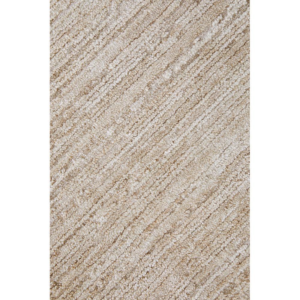 Steph And Gian Birch Flax Rug featuring a textured diagonal in cream, beige and taupe on white, power-loomed polyester