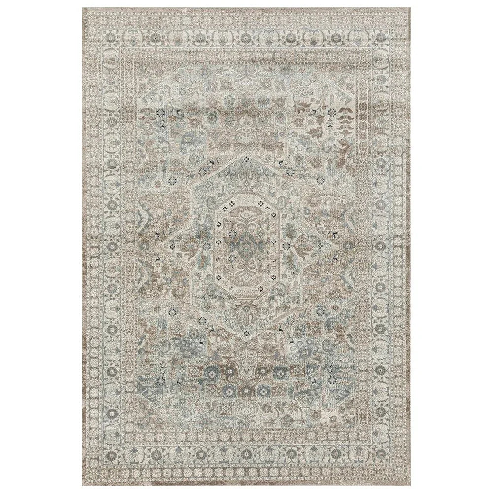 Providence Esquire Central Traditional Beige Rug - ICONIC RUGS