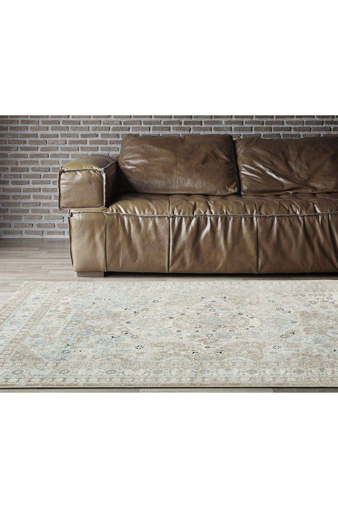 Providence Esquire Central Traditional Beige Rug - ICONIC RUGS