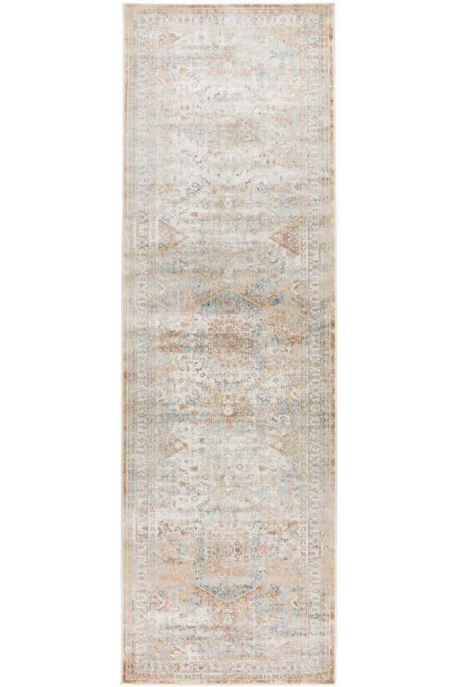 Providence Esquire Central Traditional Beige Runner - ICONIC RUGS